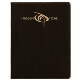 Customizable Leatherette 7" x 9" Portfolio with Paper Pad | 11 COLORS