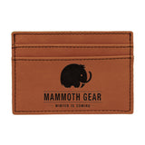 Customizable Leatherette Clip On 2 Slot Wallet | 7 COLORS