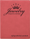 Customizable Leatherette 9" x 12" Portfolio with Paper Pad | 11 COLORS