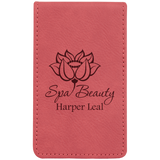 Customizable Leatherette 7 Piece Manicure Set | 7 COLORS