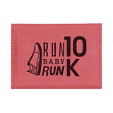 Customizable Leatherette Hard Business Card Holder Case | 10 COLORS