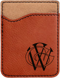 Customizable Leatherette Cell Phone Wallet Card Case | 11 COLORS