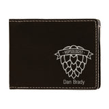 Customizable Leatherette Bifold 6 Slot Wallet | 7 COLORS