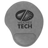 Leatherette Mouse Pads with wrist cushion | 10 COLORS