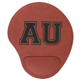 Leatherette Mouse Pads with wrist cushion | 10 COLORS
