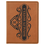 Customizable Leatherette Passport Holders | 9 COLORS