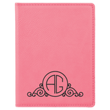 Customizable Leatherette Passport Holders | 9 COLORS