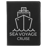 Customizable Leatherette Passport Holders | 9 COLORS