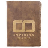 Customizable Leatherette Passport Holders | 9 COLORS