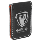 Customizable Leatherette Money Clips | 6 COLORS