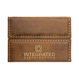 Customizable Leatherette Hard Business Card Holder Case | 10 COLORS