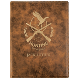 Customizable Leatherette 7" x 9" Portfolio with Paper Pad | 11 COLORS