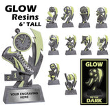 GLOW in the Dark Series Sport Activity Resin Awards | 11 STYLES