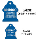 Blue Fire Hydrant Shape Pet Identification Tags for All Size Dogs and Cats | FREE SHIPPING!