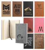 Customizable Leatherette Personal Journal | 9 COLORS