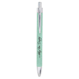 Customizable Leatherette wrapped Pen | 11 COLORS