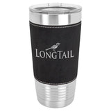 20 oz. Leatherette Grip Stainless Tumblers | 9 Colors Available