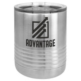 10 oz. Polar Camel High Ball Style Tumblers | Stainless Steel