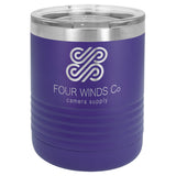 10 oz. Polar Camel High Ball Style Tumblers | Purple