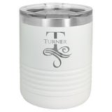 10 oz. Polar Camel High Ball Style Tumblers | White