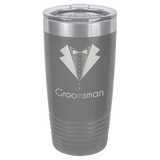 20 oz. Gray Polar Camel Ringneck Tumblers