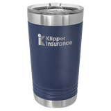 16 oz. Polar Camel PINT Style Tumblers | Navy Blue
