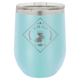 12 oz. Polar Camel Wine Glass Tumblers | 17 COLORS