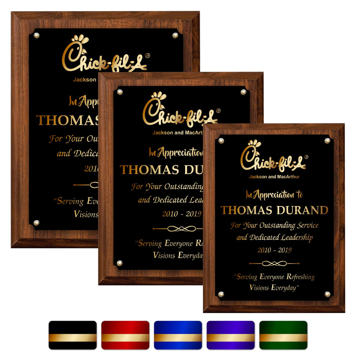 LA Trophies - Louisiana State Shape Plaque for Recognition and