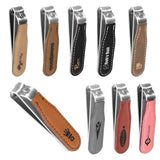 Customizable Leatherette Nail Clippers | 9 COLORS