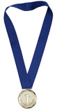 3-1/4" Olympic Style Medals on 1-1/2" Wide Neck Ribbons | 1st 2nd 3rd