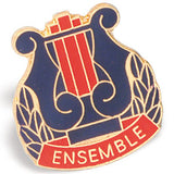 Die Struck Enamel Filled Ensemble Lapel Pins - 25 PIECE PACK