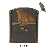 Legends of Fame Series Antique Gold Resin Plate Plaques  | 2 SIZES | 45 STYLES
