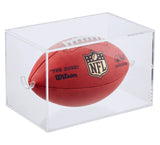 BallQube Clear Display Cases for Football