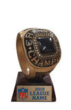 Fantasy Football League Champion Ring Resin Trophies