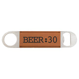 Leatherette Stainless Speed Bar Bottle Openers