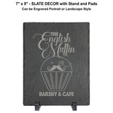 Slate Stone Rectangle Standing Table Top Decor | 3 SIZES