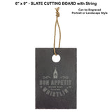 Slate Stone Rectangle Cutting Board Decor | 4 SIZES