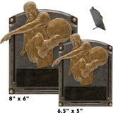 Legends of Fame Series Antique Gold Resin Plate Plaques  | 2 SIZES | 45 STYLES