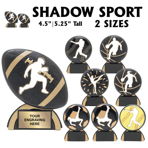 Shadow Sport Series Resin Awards | 8 STYLES | 2 SIZES