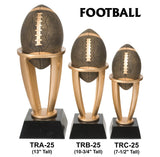 FOOTBALL TOWER RESIN TROPHY AWARDS