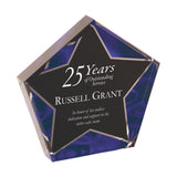 Premier - 1" thick Velvet Star Self-Standing Acrylics | 2 SIZES