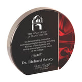 Premier - 1" thick Velvet Round Self-Standing Acrylics | 2 SIZES