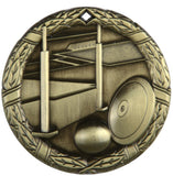 2" XR Series track & field event Award Medals on 7/8" Neck Ribbons