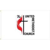 ENDURA-NYLON Outdoor United Methodist Church Flag