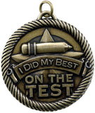 2" VM Series I did my best on the test Award Medals on 7/8" Neck Ribbons