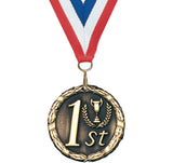 2" XR Series 1st Place Medals on 7/8" Neck Ribbons