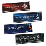 LA Trophies - 1" Thick Marble Acrylic Name Bars | 4 COLORS