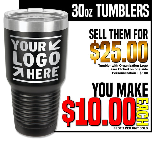 Fundraiser - 30oz Insulated Tumblers