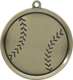 2-1/4" Mega Series Baseball Award Medals on 7/8" Neck Ribbons