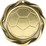 3" Fusion Soccer Award Medals on 1-1/2" Wide Neck Ribbons
